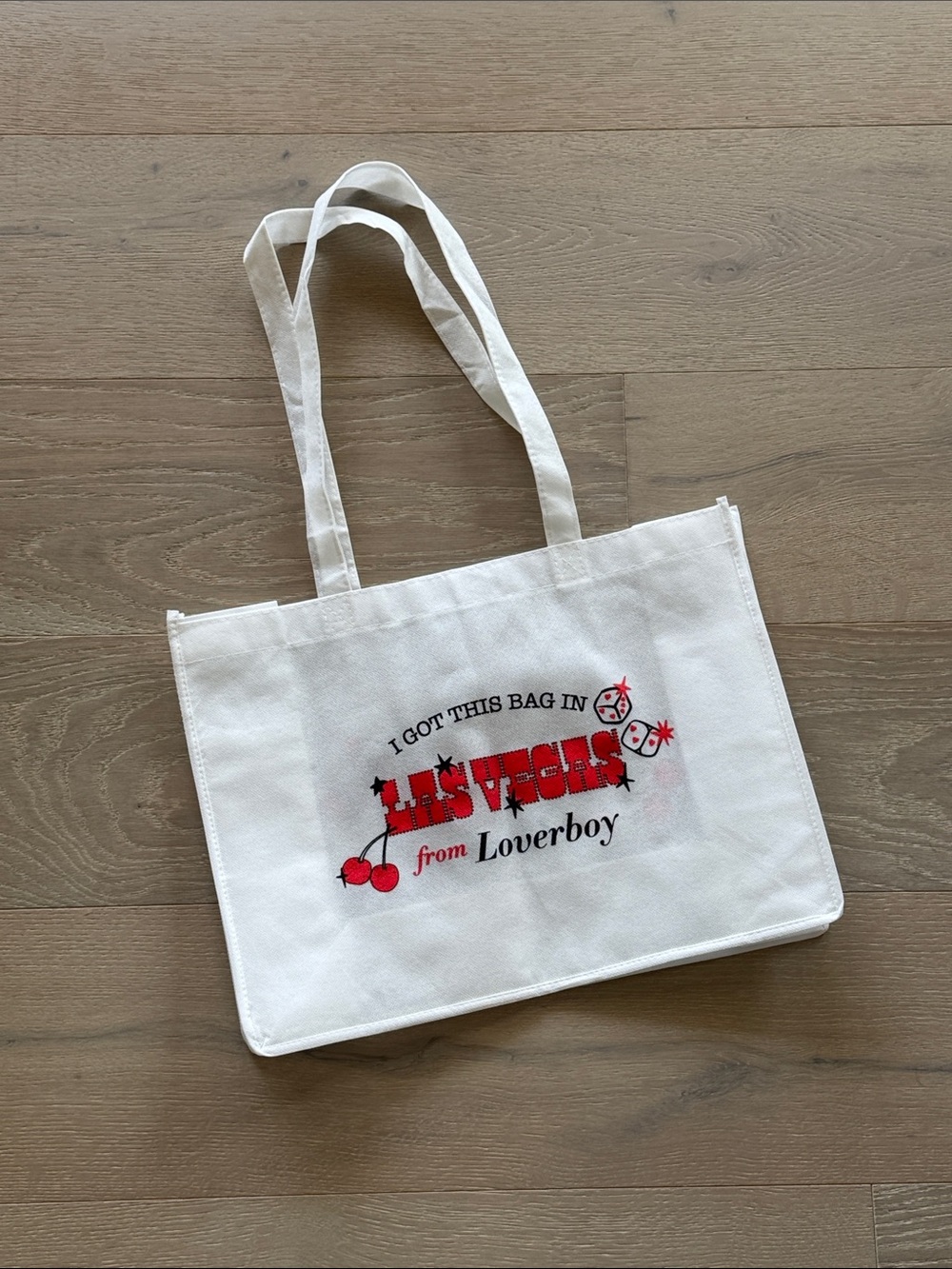 NWOT LOVERBOY FLOWERBOY TOTE LAS VEGAS BRAVOCON 2025